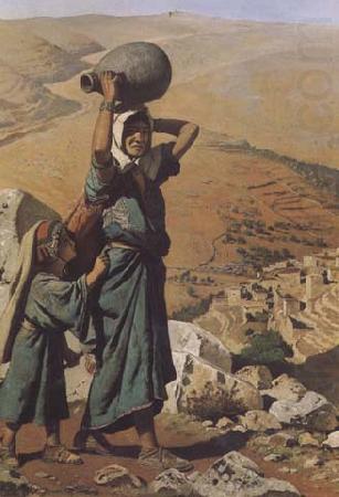 Charles Verlat Vue plongeante de Jerusalem (mk32) china oil painting image